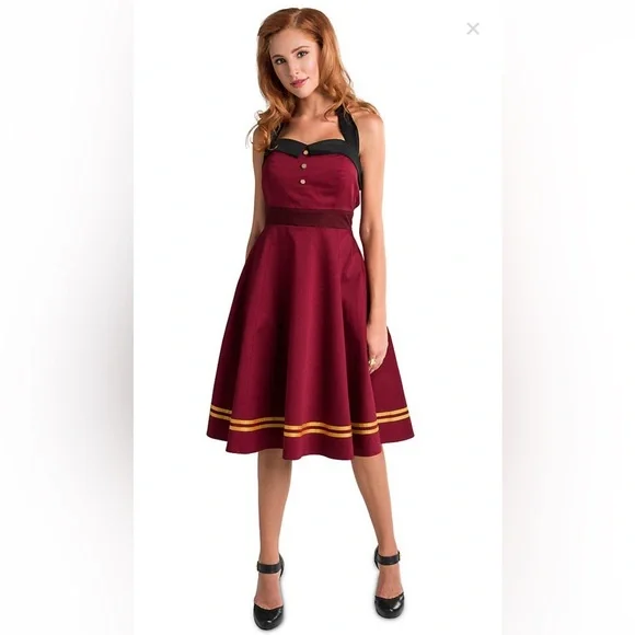 Disney Dress Shop Hollywood Tower of Terror Women's Bellhop Dress - S - Picture 2 of 10